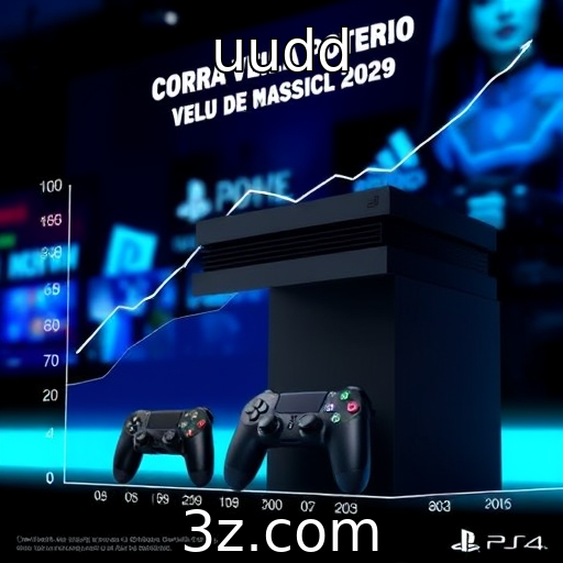 Crescimento das vendas de consoles no mercado global